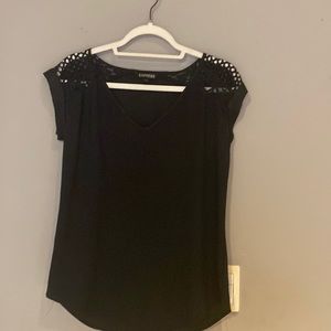 EXPRESS Black Blouse